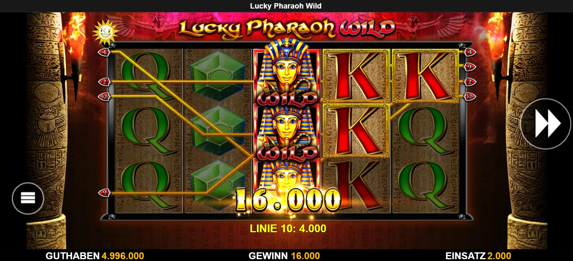 Lucky Pharaoh Demo