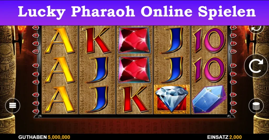 lucky pharaoh online spielen