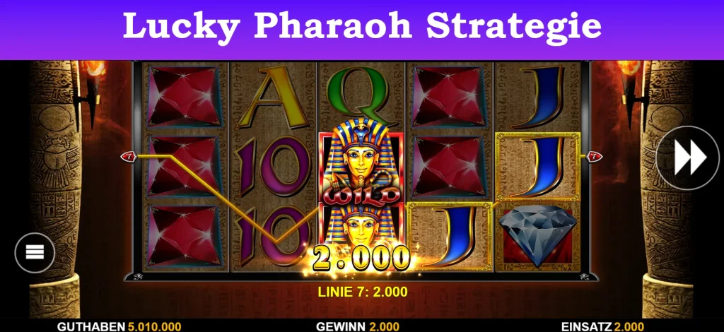 lucky pharaoh strategie