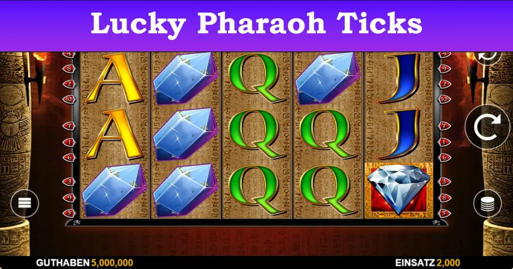 lucky pharaoh tricks
